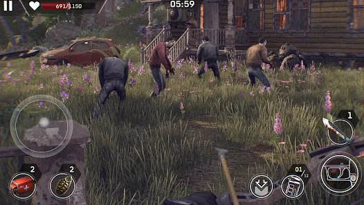 Left to Survive Zombie Mod APK screenshot 2